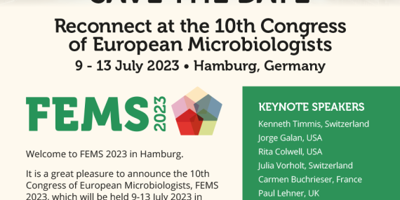 Flyer FEMS Congress Hamburg